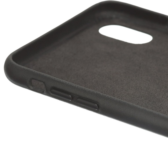 iPhone XS Max Apple Black Leather Case - Picture 4 of 11